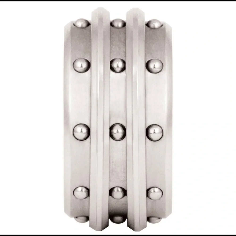 316L Stainless Steel Spinning Ring New With Tags